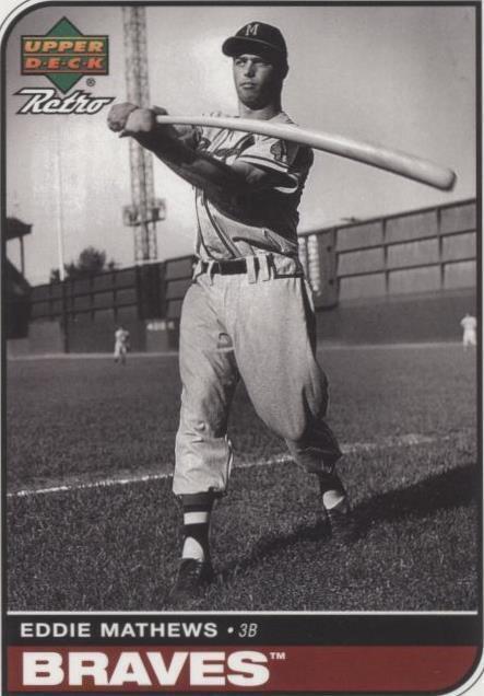 Upper Deck Retro 1998 - Eddie Mathews #49