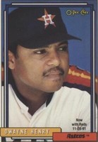 1992 O-Pee-Chee - Dwayne Henry #668