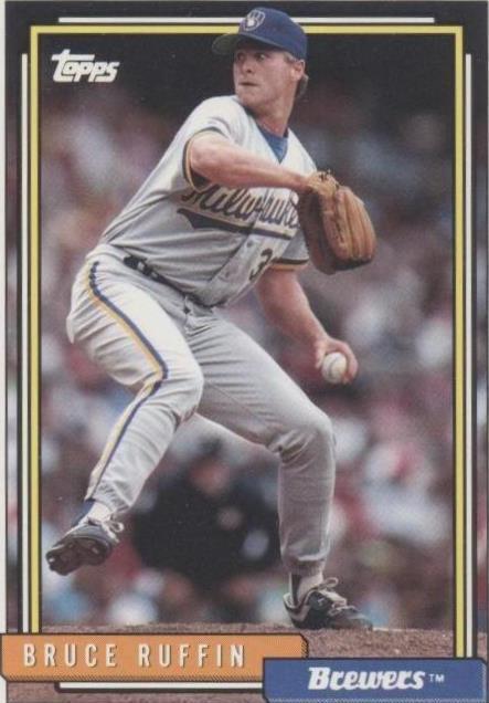 1992 Topps Traded - Bruce Ruffin #95T