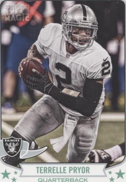 2013 Topps Magic Terrelle Pryor #326