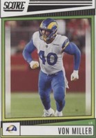 2022 Score Von Miller #158