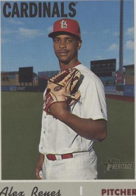2019 Topps Heritage High Number - Alex Reyes #585