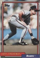 1992 Topps - Jeff Treadway #99