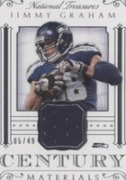 2015 Panini National Treasures Jimmy Graham #CM-JG
