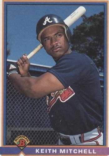 1991 Bowman - Keith Mitchell #575