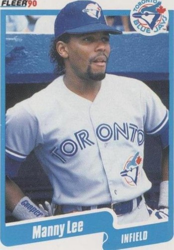 1990 Fleer - Manuel Lee #86