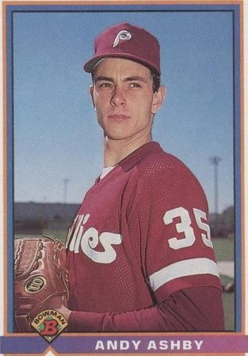 1991 Bowman - Andy Ashby #485