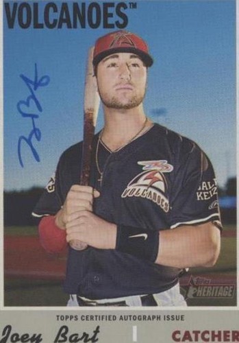 2019 Topps Heritage Minor League Edition - Joey Bart #ROA-JB