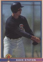 1991 Bowman - Dave Staton #645