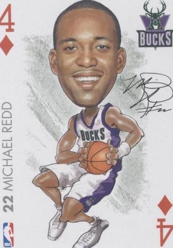 2004-05 All Pro Deal Playing Cards - Michael Redd #4D