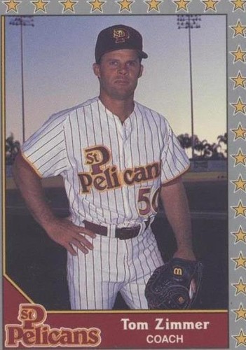 1990 Pacific Senior Professional Baseball Association - Tom Zimmer #25