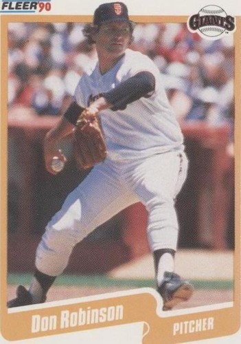 1990 Fleer - Don Robinson #70