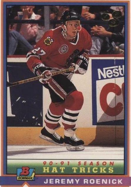 1991-92 Bowman - Jeremy Roenick #386