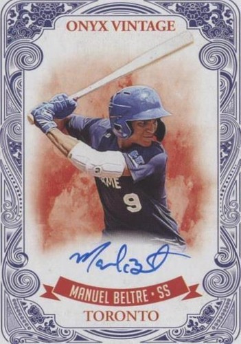 2021 Onyx Vintage - Manuel Beltre #VAMB
