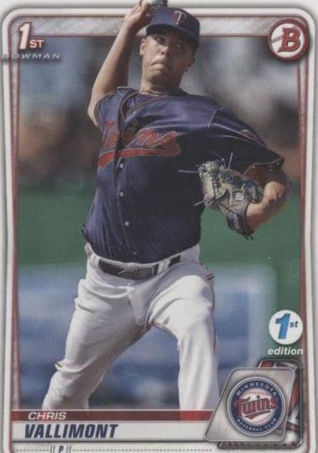 2020 Bowman 1st Edition - Chris Vallimont #BFE-78