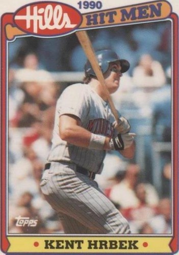 1990 Topps Hills Hit Men - Kent Hrbek #11