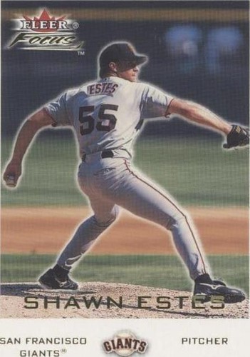 2001 Fleer Focus - Shawn Estes #92