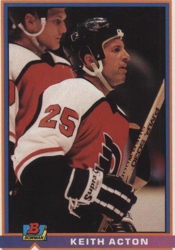 1991-92 Bowman - Keith Acton #244