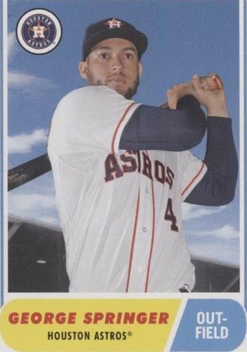 2018 Topps Throwback Thursday #TBT - George Springer #002