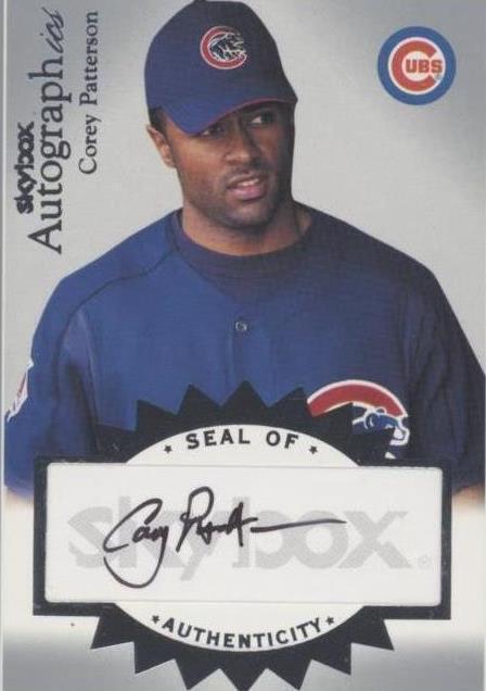 2004 Skybox Autographics - Corey Patterson #A-CP