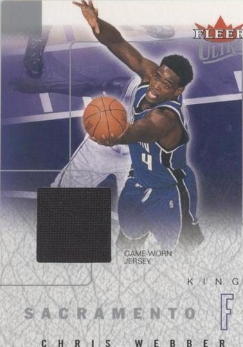 2003-04 Fleer Ultra - Chris Webber #SK-CW