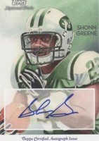 2009 Topps National Chicle Shonn Greene #NCA-SG
