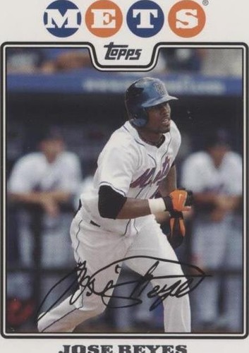 2008 Topps New York Mets Gift Set - Jose Reyes #6