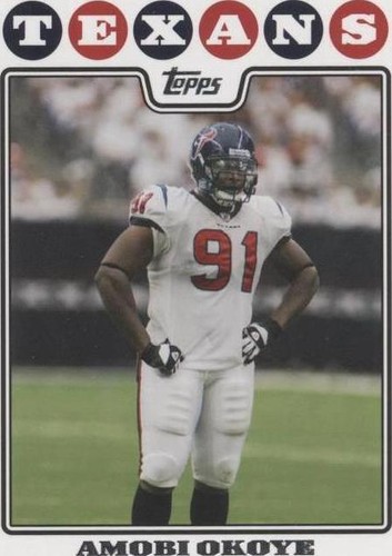 2008 Topps Amobi Okoye #204