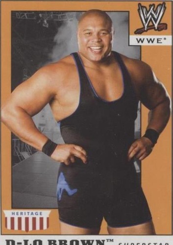 2008 Topps Heritage WWE IV - D'Lo Brown #14