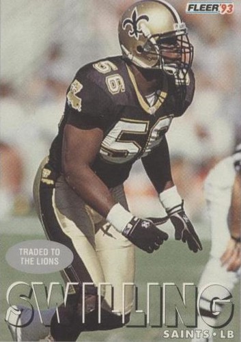 1993 Fleer Pat Swilling #489