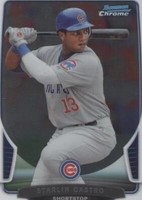 2013 Bowman Chrome - Starlin Castro #187