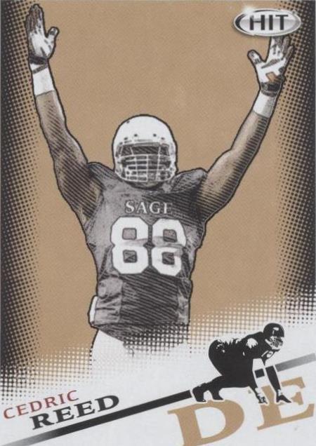 2015 Sage Hit Cedric Reed #55