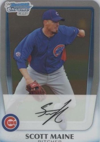 2011 Bowman Chrome - Scott Maine #BCP206