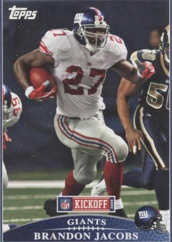 2009 Topps Kickoff Brandon Jacobs #60