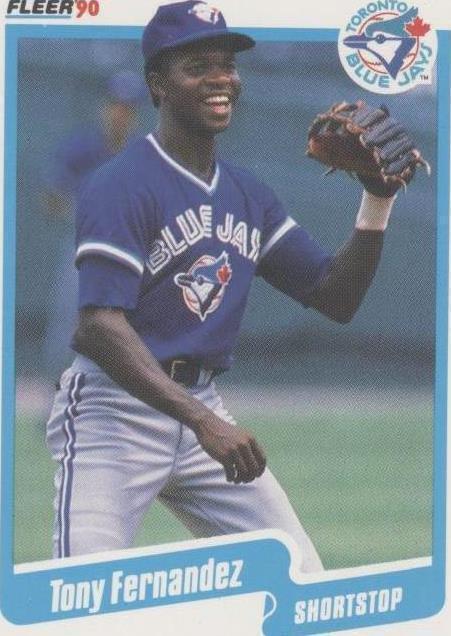 Fleer 1990 - Tony Fernández #80