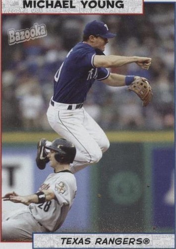 2005 Topps Bazooka - Michael Young #27