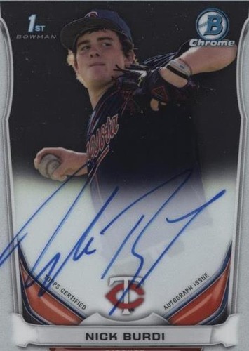 2014 Bowman Draft - Nick Burdi #BCA-NB