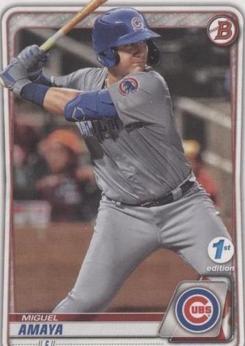 2020 Bowman 1st Edition - Miguel Amaya #BFE-136