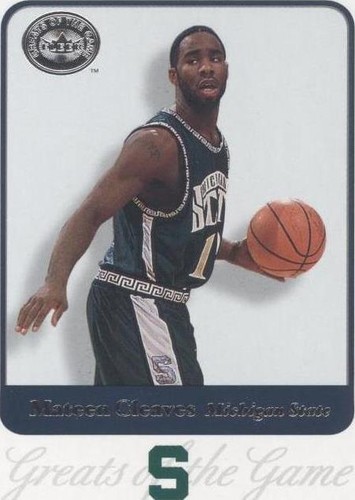 2001 Fleer Greats of the Game - Mateen Cleaves #55