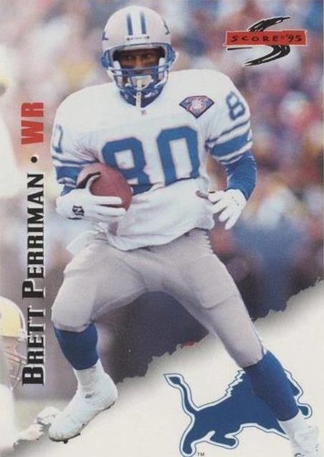 1995 Score Brett Perriman #161