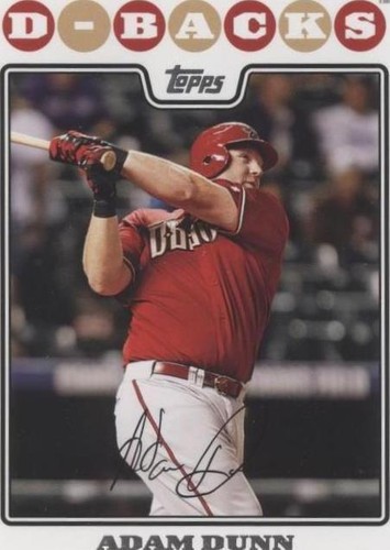 2008 Topps Updates & Highlights - Adam Dunn #UH293