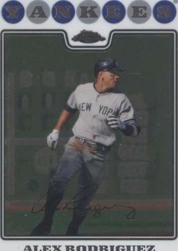 2008 Topps Chrome - Alex Rodriguez #1