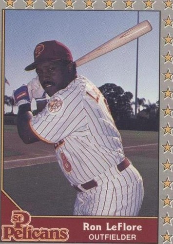 1990 Pacific Senior Professional Baseball Association - Ron Leflore #4