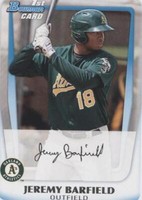 2011 Bowman - Jeremy Barfield #BP3