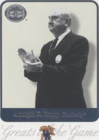 2001 Fleer Greats of the Game - Adolph Rupp #1