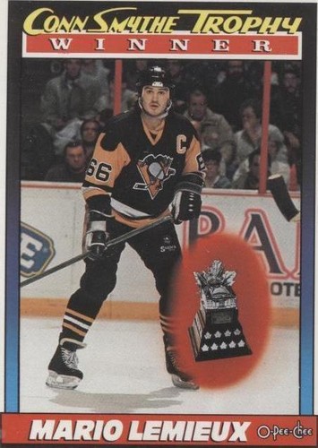 1991-92 O-Pee-Chee - Mario Lemieux #523