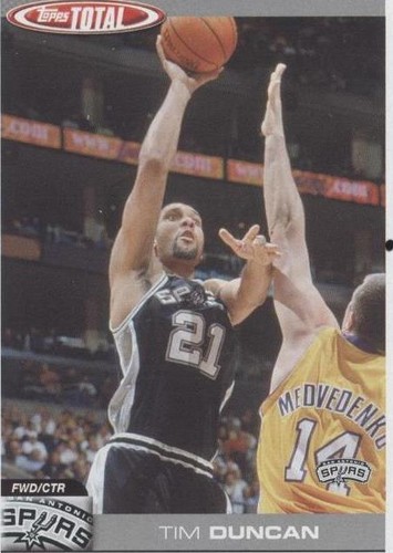2004-05 Topps Total - Tim Duncan #24
