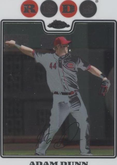 2008 Topps Chrome - Adam Dunn #92