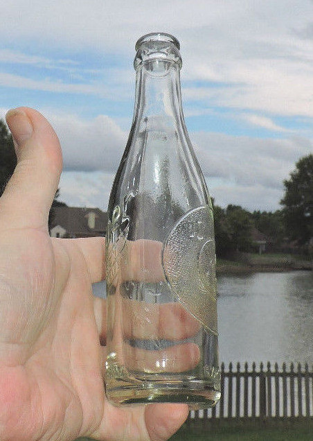 RARE STRAIGHT SIDE EMBOSSED 