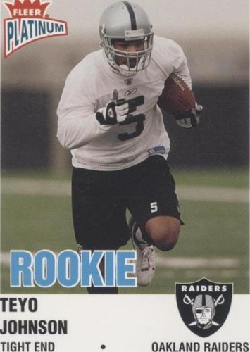 2003 Fleer Platinum Teyo Johnson #259